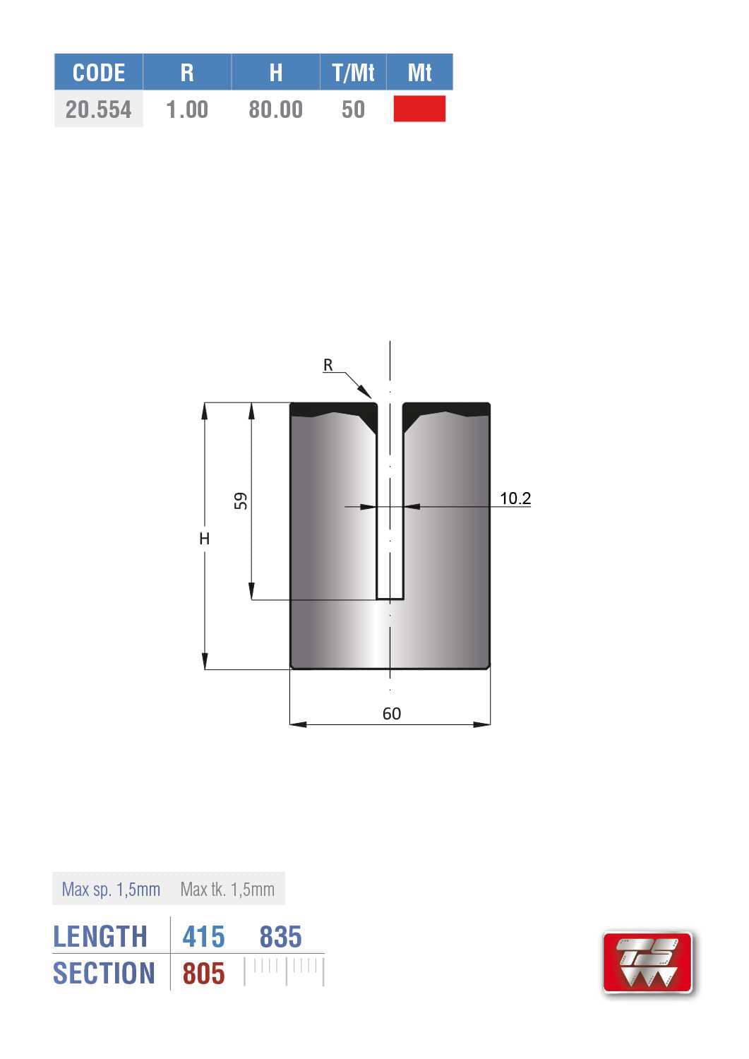 20.554 amada