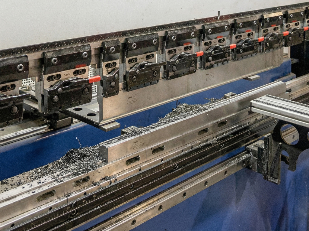 Мусор на листогибочном станке