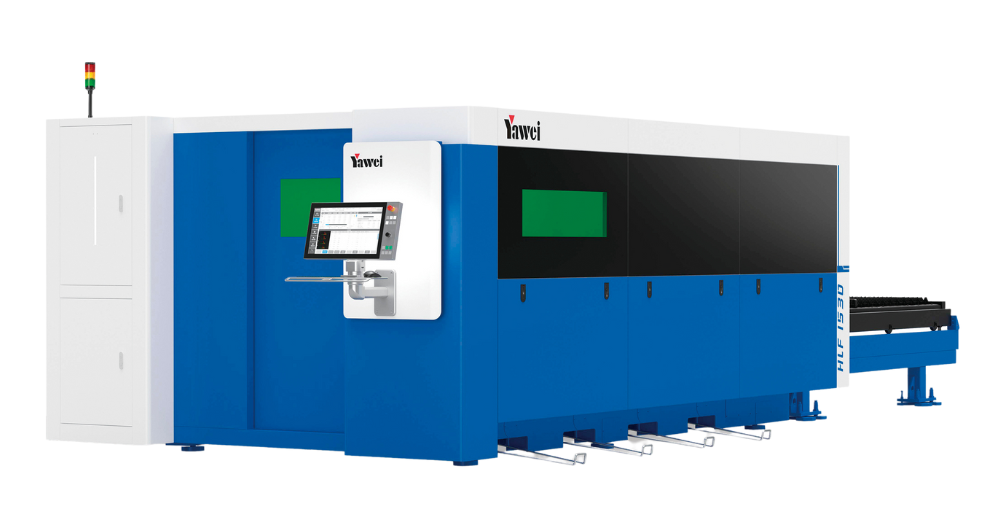 Установка лазерной резки листового материала высокой производительности Yawei HLF